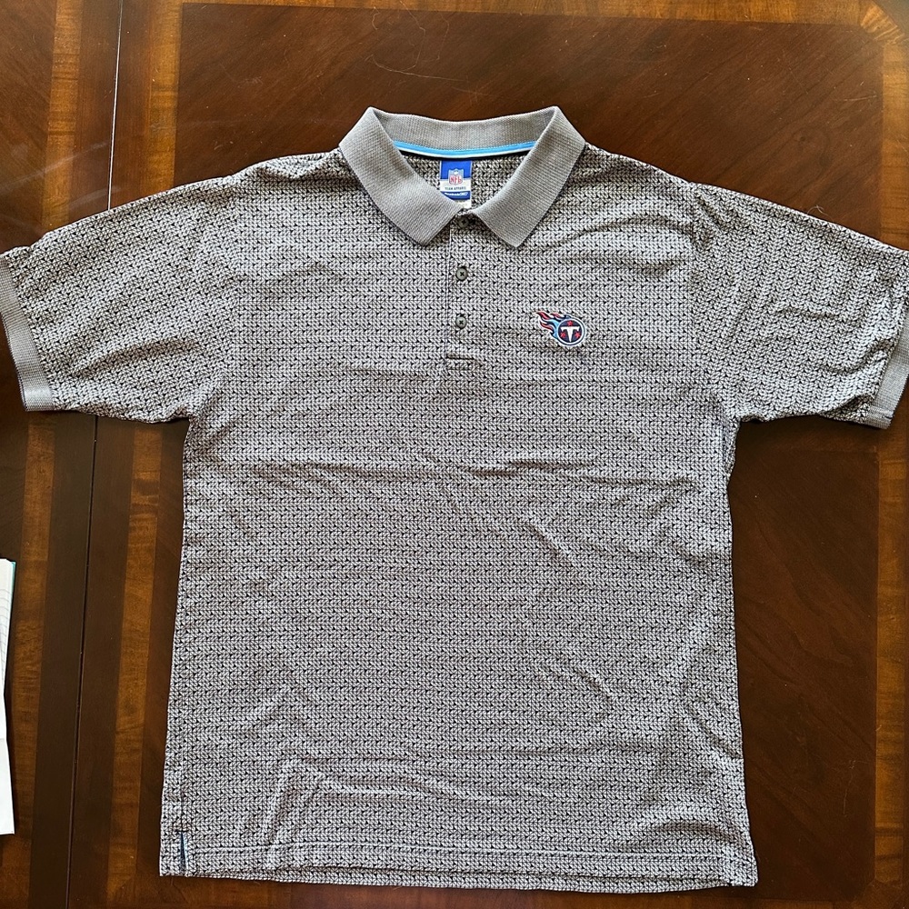Titans NFL Team Apparel Polo Shirt NWOT